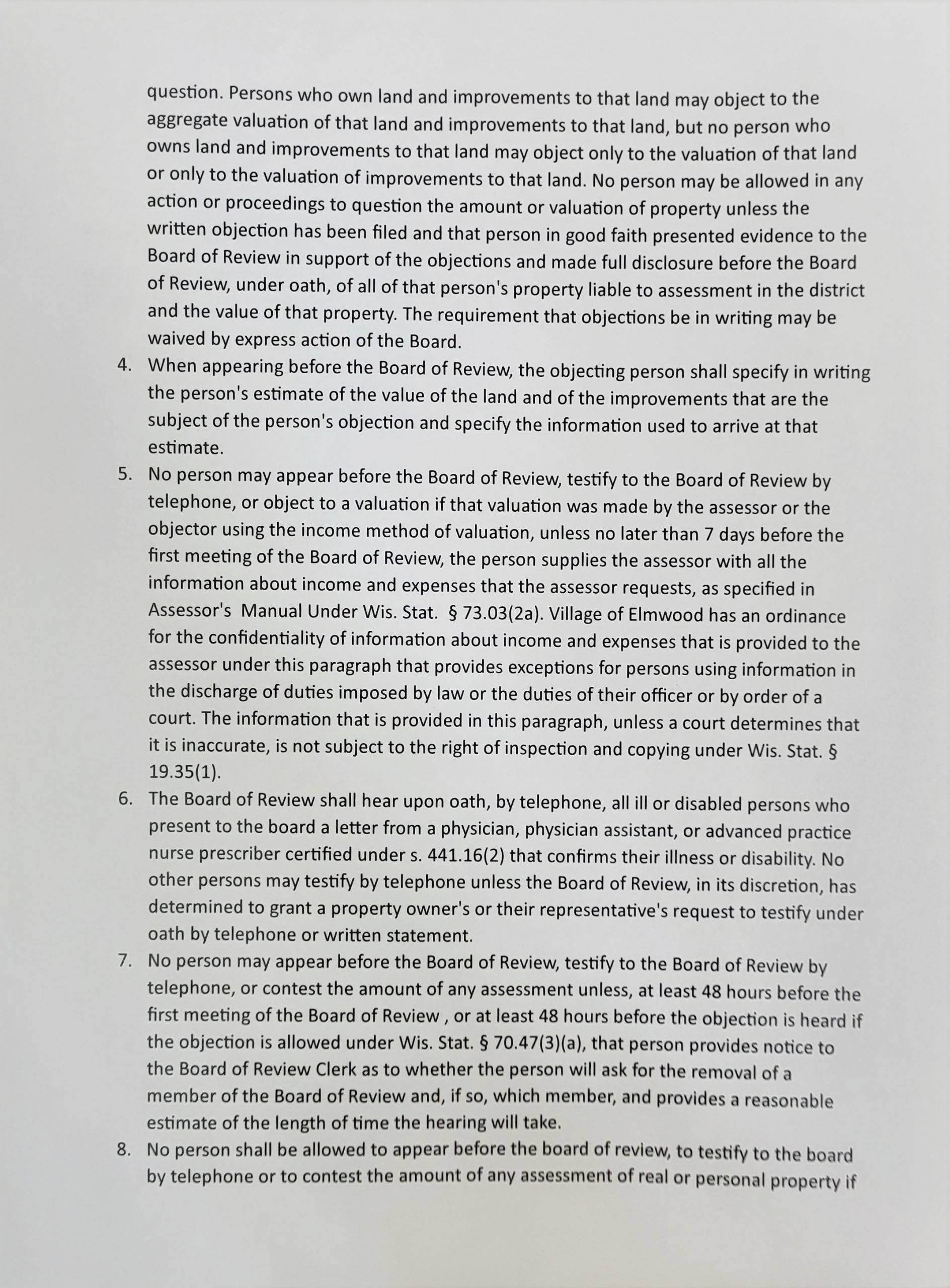 Announcements Village of Elmwood